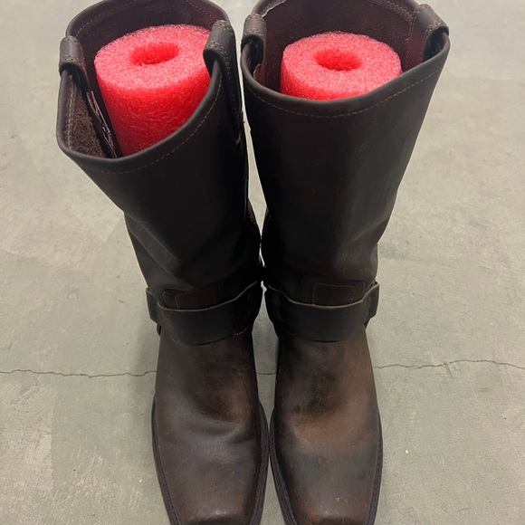 Frye 12R Boots Size 8.5 Brown - Picture 5 of 5